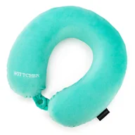 Akcesoria podróżnicze - Wittchen Poduszka podróżna rogal prosta Turkus Poduszki podróżne 1szt. - miniaturka - grafika 1