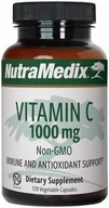 Witaminy i minerały - Nutramedix, Vitamin C Witamina C 1000 mg, 120 kaps. - miniaturka - grafika 1