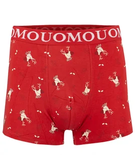 Bokserki świąteczne z Mikołajem męskie święta Prezent-XXL - Majtki męskie - miniaturka - grafika 1