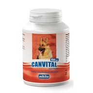 Suplementy i witaminy dla psów - Mikita Canvital + Karnityna 150 tabletek PIES - miniaturka - grafika 1