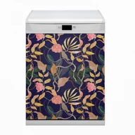 Dekoracje domu - Bluedecor Dekoracyjna mata na zmywarkę Rośliny portowe 60x80 - miniaturka - grafika 1