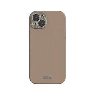 Moshi Napa MagSafe - Skórzane etui iPhone 15 Plus (Woodsmoke Brown) - Etui i futerały do telefonów - miniaturka - grafika 1