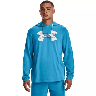 Bluza męska Under Armour Rival Terry Logo Hoodie - Bluzy sportowe męskie - miniaturka - grafika 1