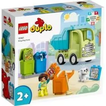 Lego DUPLO Ciężarówka recyklingowa 10987 - Klocki - miniaturka - grafika 1