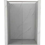 Ścianki i drzwi prysznicowe - Mexen Rox drzwi prysznicowe rozsuwane 140 cm, transparent, nikiel szczotkowany - 8C2-140-000-97-00 - miniaturka - grafika 1