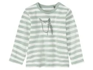 Bluzki dla niemowląt - bellybutton Bluzka niemowlęca z biobawełny z długimi rękawami (74, Zielony) - miniaturka - grafika 1
