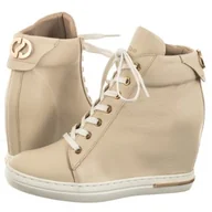 Botki damskie - Sneakersy Beżowe B9505-R25-000-000-B88 (CI759-a) Carinii - miniaturka - grafika 1