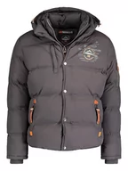 Kurtki męskie - Geographical Norway Kurtka zimowa "Verveine" w kolorze szarym - miniaturka - grafika 1