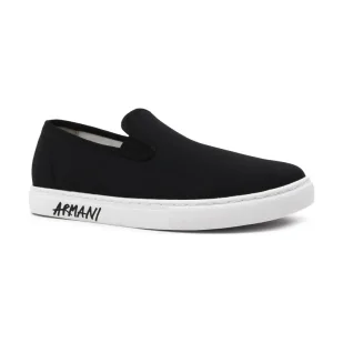 Armani Exchange Slip on - Slip on męskie - miniaturka - grafika 1