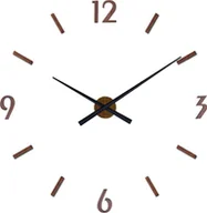 Zegary - JVD Zegar ścienny JVD HT467.1 naklejany na ścianę, szybę...ciemnobrązowy - miniaturka - grafika 1