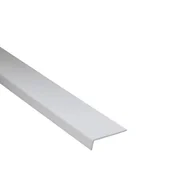 Panele ścienne i boazeria - Standers Kątownik pvc 1m 40x10x1.5 mm matowy biały - miniaturka - grafika 1