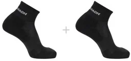 Skarpety Salomon Evasion Ankle 2 - Pack Black - Skarpetki i podkolanówki sportowe - miniaturka - grafika 1