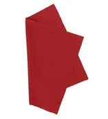 Akcesoria do okularów - Ściereczka z Mikrofibry do okularów - czerwona - Premium 18x15 - miniaturka - grafika 1