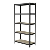 Regały - Regał metalowy 180 x 90 x 40 cm 5 półek 120 kg - miniaturka - grafika 1