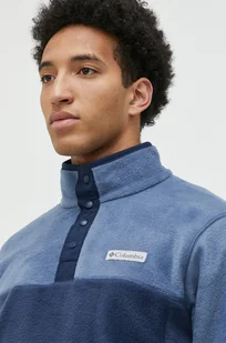 Columbia bluza sportowa Steens Mountain męska kolor granatowy wzorzysta - Bluzy męskie - miniaturka - grafika 1