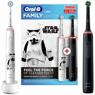 2X SZCZOTECZKA ELEKTRYCZNA ORAL-B STAR WARS PRO 3 - Szczoteczki elektryczne - miniaturka - grafika 1