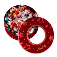Inne słodycze - Puszka Świąteczna z Pralinami Lindt LINDOR 750g - miniaturka - grafika 1