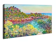 Obrazy i zdjęcia na płótnie - Landscape near montecarlo, Claude Monet - obraz na płótnie Wymiar do wyboru: 30x20 cm - miniaturka - grafika 1