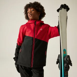 Dare 2b Kurtka narciarska dziecięca z membraną Snow Basher Czerwony, Rozmiar: 164 cm - Kurtki narciarskie - miniaturka - grafika 1