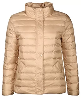 Kurtki damskie - GANT Kurtka damska Light DOWN Jacket, Dry Sandard, Dry Sand, XS - grafika 1