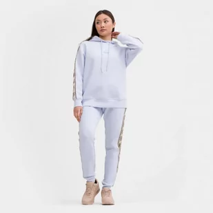 Damskie spodnie dresowe Guess Britney Jogger - fioletowe - GUESS - Spodnie sportowe damskie - miniaturka - grafika 1