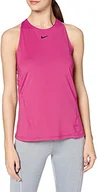 Koszulki i topy damskie - Nike Damski W NP TANK ALL Over MESH Top, Magic Flamingo/(biały), 2XL - miniaturka - grafika 1