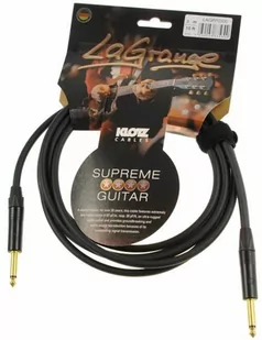 Neutrik Klotz Klotz LAGPP0300 LaGrange kabel gitarowy 3m, jack-jack, pozłacane wtyki - Inne akcesoria muzyczne - miniaturka - grafika 1