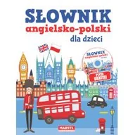 Słowniki języka polskiego - Martel Słownik angielsko-polski dla dzieci z QR i CD Katarzyna Sandecka - miniaturka - grafika 1
