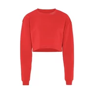 Bluzy damskie - Flyweight Damska bluza z długim rękawem ze 100% poliestru, z okrągłym dekoltem, kolor czerwony, rozmiar XS, Letnia czerwień, XS - miniaturka - grafika 1