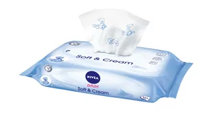 Nivea Baby CHUSTECZKI SOFT & CREAM DUOPACK 2X63SZT. - Chusteczki nawilżane - miniaturka - grafika 4