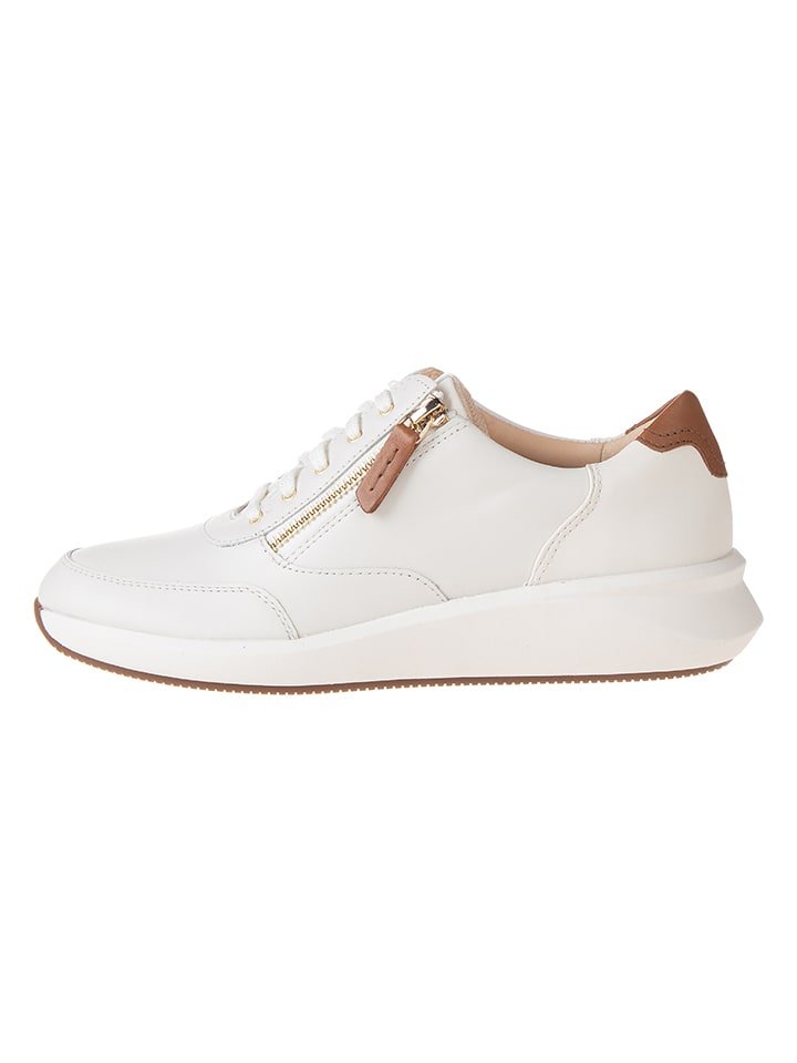 Clarks Skórzane sneakersy 