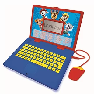 ﻿LAPTOP EDUKACYJNY PSI PATROL PAW PATROL - ekran LCD z animacjami - 3 języki - Zabawki interaktywne dla dzieci - miniaturka - grafika 1