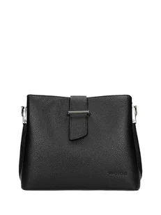 Wojas Skórzana torebka w kolorze czarnym - 25,5 x 21 x 12 cm - Torebki damskie - miniaturka - grafika 1