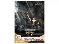 Figurki dla dzieci - POSTAĆ DSTAGE HARRY POTTER I KOMNATA TAJEMNIC HARRY VS BAZYLISZEK - miniaturka - grafika 1