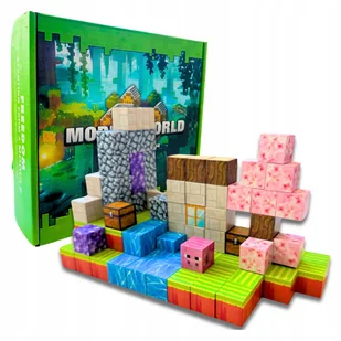 Klocki Magnetyczne Zestaw Klocków Edukacyjnych Na Magnes 110 SZT +LUDZIKI - Klocki Klocki Magnetyczne Zestaw Klocków Edukacyjnych Na Magnes 110 SZT +LUDZIKI - Klocki - miniaturka - grafika 1