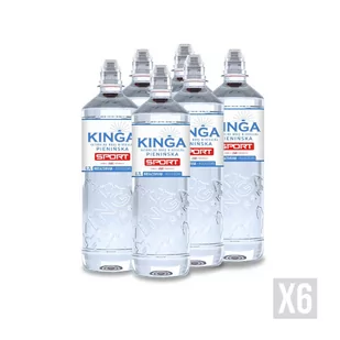 6x Kinga Pienińska woda mineralna SPORT niegazowana 0,7l - Woda - miniaturka - grafika 1