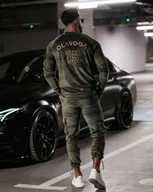 Dresy męskie - Komplet męski OLAVOGA CARGO 2024 khaki M - Fashionplace - miniaturka - grafika 1