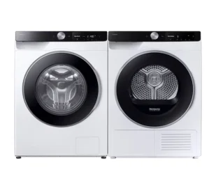 Samsung pralka WW10FG6U34LKU4 10kg 1400obr/min EcoBubble + suszarka DV90DG6845LKU4 60cm 9kg Zdalne sterowanie - Zestawy zintegrowane AGD Samsung pralka WW10FG6U34LKU4 10kg 1400obr/min EcoBubble + suszarka DV90DG6845LKU4 60cm 9kg Zdalne sterowanie - Zestawy zintegrowane AGD - miniaturka - grafika 1