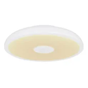 Lampy sufitowe - Globo Lighting Lampa sufitowa LED Raffy głośnik RGBW biały - miniaturka - grafika 1