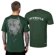 Odzież taktyczna i umundurowanie - Koszulka PITBULL Middle Weight 170 Basic Born In 1989 '25 - Grassy Green  3XL - miniaturka - grafika 1