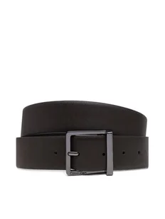 Calvin Klein Pasek Męski Sleek Square Tex 35Mm K50K512837 Brązowy - Paski - miniaturka - grafika 1