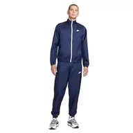 Kurtki męskie - Nike DR3337-410 M NK CLUB LND WVN TRK SUIT Kurtka Mężczyźni MIDNIGHT NAVY/WHITE Rozmiar L - miniaturka - grafika 1