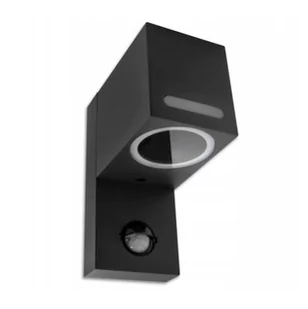 Masterled Lida LED kinkiet elewacyjny z czujnikiem ruchu grafitowy 5043lv - Lampy ogrodowe - miniaturka - grafika 1