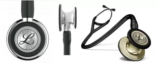 Stetoskop Littmann Cardiology IV 6202 Stetoskop kardiologiczny High Polish Smoke-Finish,przew. granat,lira czarna,trzon nieb. - Urządzenia medyczne - miniaturka - grafika 4
