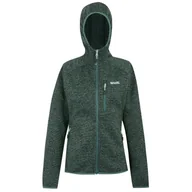 Bluzy sportowe damskie - Bluza damska Regatta Women’s Hooded Newhill Rozmiar: XL / Kolor: zielony - miniaturka - grafika 1