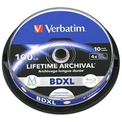 Nośniki danych - Płyta VERBATIM BDXL, 100 GB, 4x (10 szt.) - miniaturka - grafika 1