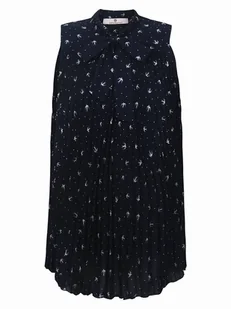 Damska tunika plisowana granatowa Bellybutton Maternity, r.38 - Bluzki damskie - miniaturka - grafika 1