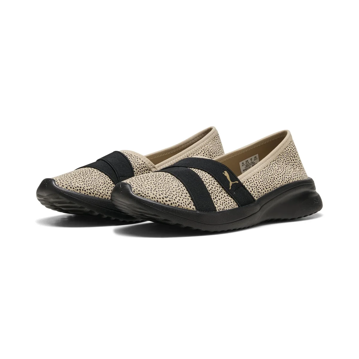 PUMA Damskie buty Adelina 2 TOPCAT Sneaker, Toasted Almond Black, 38 EU, Tosty migdałowe PUMA czarne, 39 EU