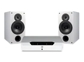 Zestawy stereo - Bluesound POWERNODE EDGE (biały) + Tesi 261 (biały) - miniaturka - grafika 1