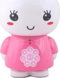 Alilo Króliczek Opowiada bajki MP3 LED Honey Bunny Różowy Alilo - Szumiące zabawki - miniaturka - grafika 1